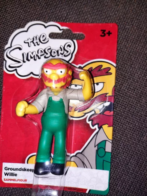 Simba SAMMELFIGUR the Simpsons Willie Matt Groening  2015 Original Figur neu ovp