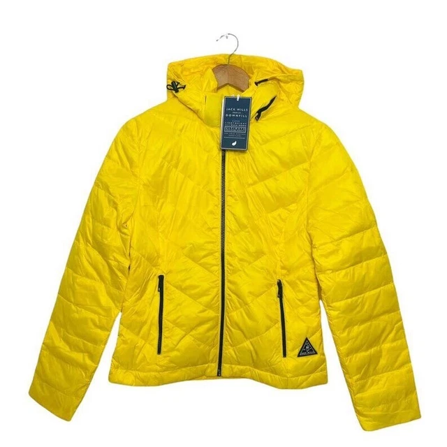 JACK WILLS ADDINGTON Lightweight Down Padded Jacket Ladies Yellow