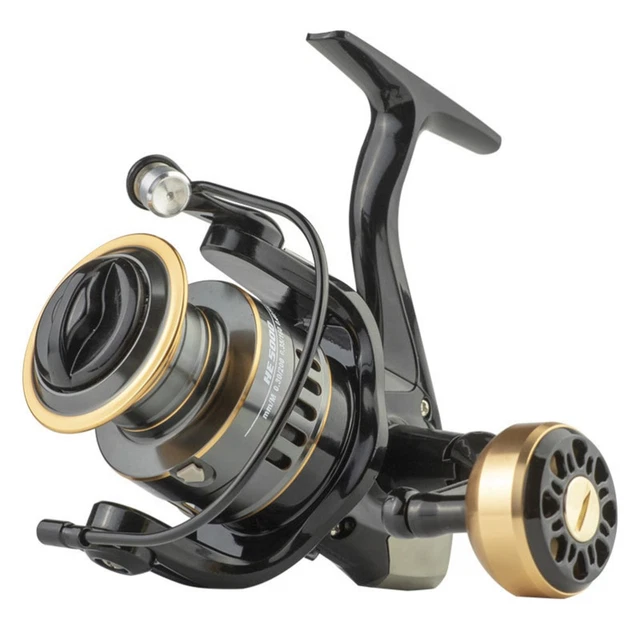 Moulinet De Pêche Far Throw Métal Série LJ 3000-9000 - 12+1 BB - Eau Douce Vintage