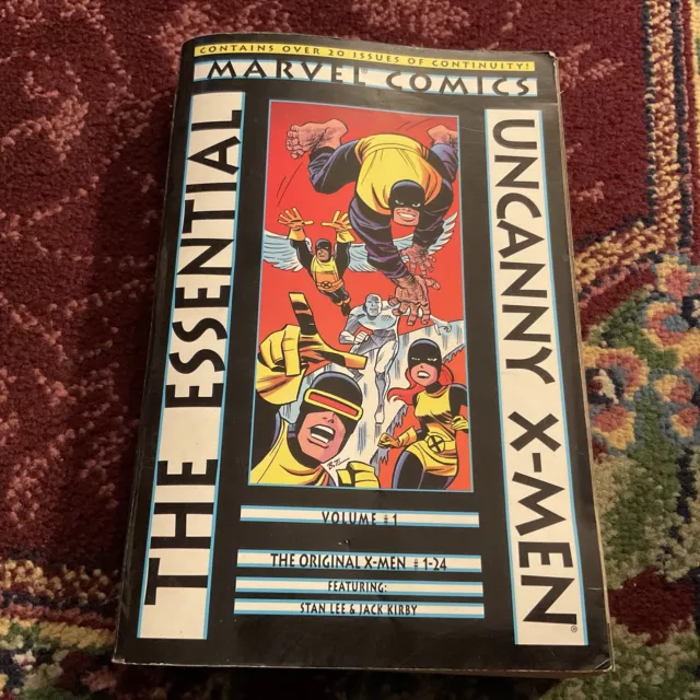 THE ESSENTIAL UNCANNY X-MEN VOL. 1 Featuring Stan Lee & Jack Kirby, 1999,