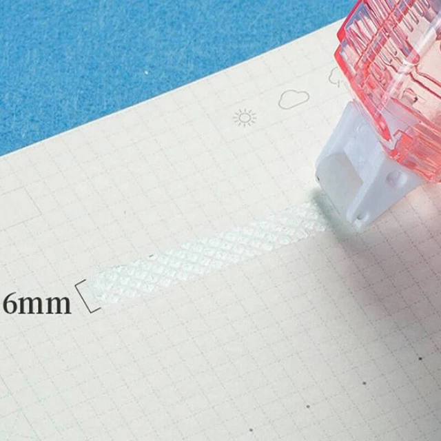 Double Sided Adhesive Tape School Office Stationery 6MMx8M Tape Glue