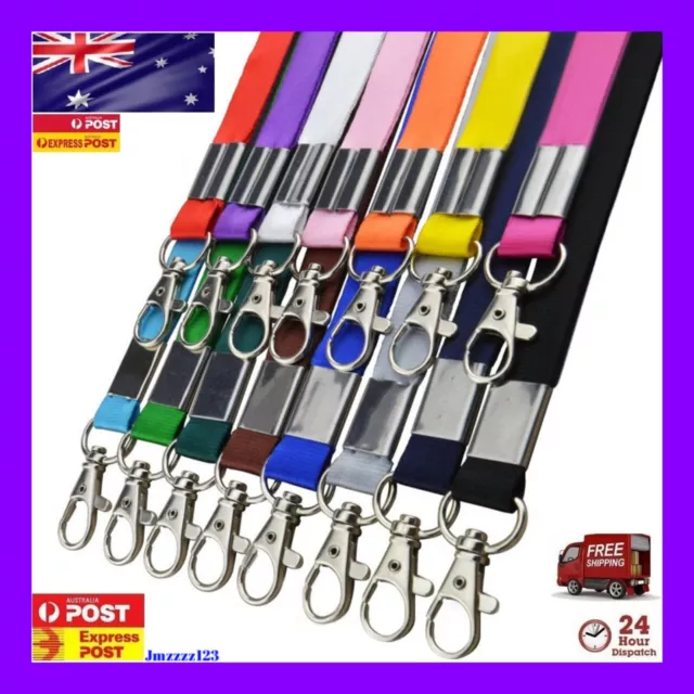 Lanyard ID Key Holder Clip Name Tag ID Card Holder Neck Strap FREE POSTAGE