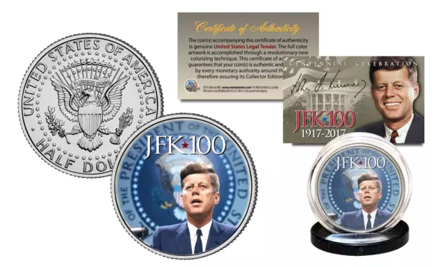 JOHN F KENNEDY JFK100 Celebration 2017 JFK Half Dollar US Coin Presidential Seal