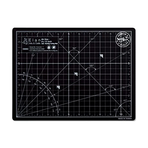 Estera artesanal de 5 capas, estera de corte autocurativa 12x9, tabla de cortar artesanal