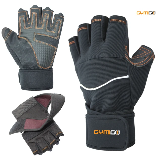 Gymigo Weight Lifting Gloves Gym Bodybuilding Fitness Workout Training Gloves