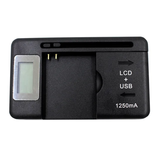 Camera Battery Charger with LCD for Samsung BP88A DV300 DV300F DV305 DV305F