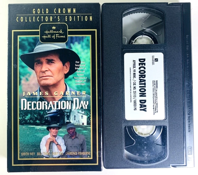 DECORATION DAY VHS 1999 James Garner Hallmark Collectors Edition Full