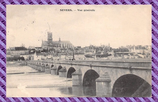 CPA - 58 - NEVERS - Vue Générale