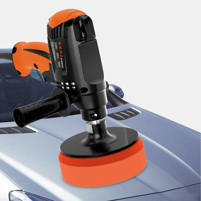 110V 980W Electric Car Polishing Machine Kit Floor Waxing Grinding Tool Set.
