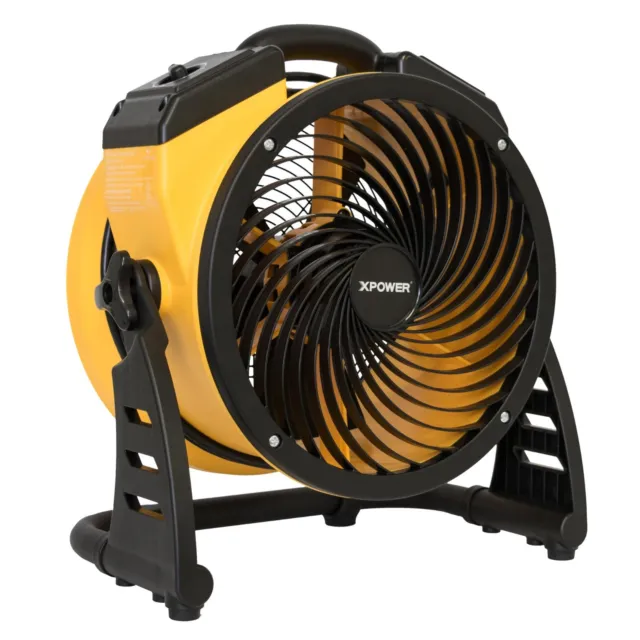 XPOWER FC-100 Portable 11" Diameter High Velocity Utility Fan, Air Circulator