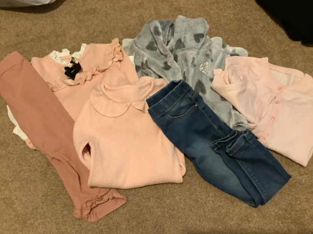 Girls mixed clothes bundle age 2-3 years. River Island, George