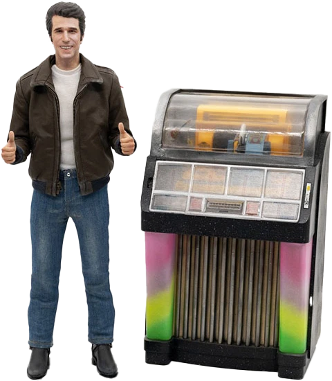Statue Fonzie Old & Rare Inifinite Statue Happy Days