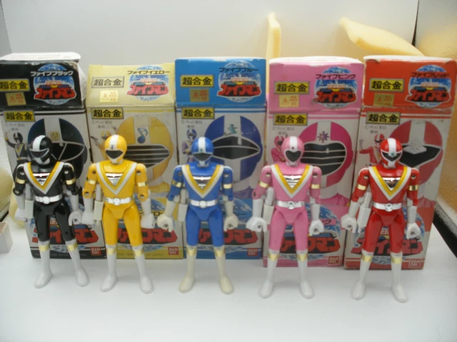 Figurine Bandai Bioman 2 / Maskman 1987 - Robot Complet Collection