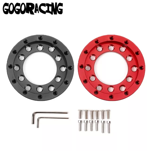 Cheap 13/14inch For Logitech G29 G920 G923 Steering Wheel Adapter Plate  70mm PCD Racing Car Game Modification Car Wheel Hub