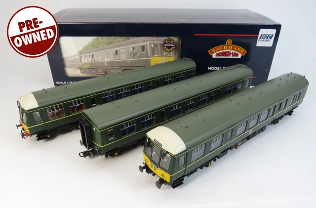 OO Gauge Bachmann 32-911 DCC Fitted Class 108 3 Car DMU BR Green