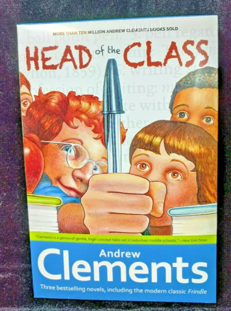 NEUF coffret tête de classe Andrew Clements garçon concierge Frindle Landry News