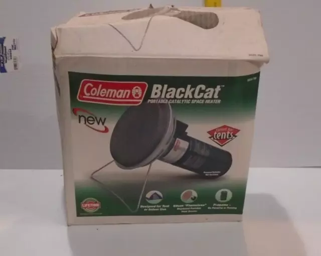 Coleman BlackCat Portable Catalytic Space Heater camping propane