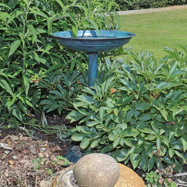 Vogeltränke Vogelbad Vogel Tränke Bad für den Garten mit Fuß zum bepflanzen VGT1