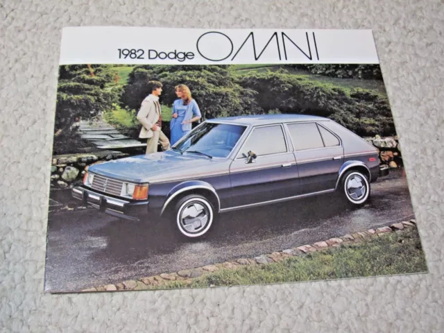 1982 Canadian Dodge Omni Sales Brochure.