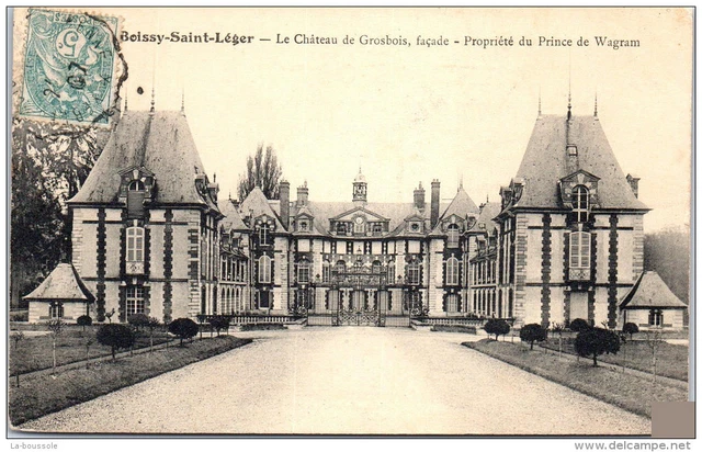94 BOISSY-SAINT-LEGER - le chAteau de grosbois, facade