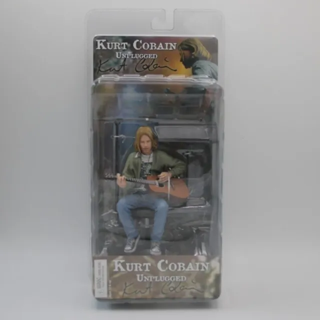 Kurt Cobain Unplugged NECA Figurine - New In Packaging 2006 UNOPENED