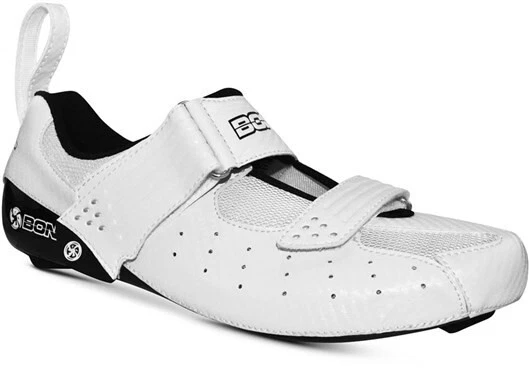 Paar Bont Riot TR Tri/Triathlon Radschuhe EU36 Carbon formbare Sohle Neu