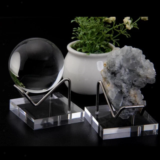 1pc Display Ständer für Mineral Geode  Crystal Ball Cluster Rocks Halter