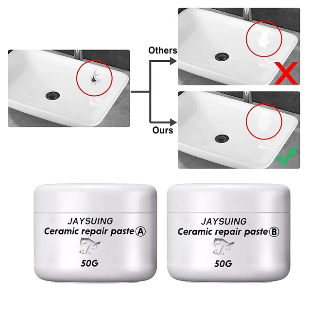 Reparaturrisse auf Keramik, Fliesenreparaturpaste, Keramik Reparaturpaste