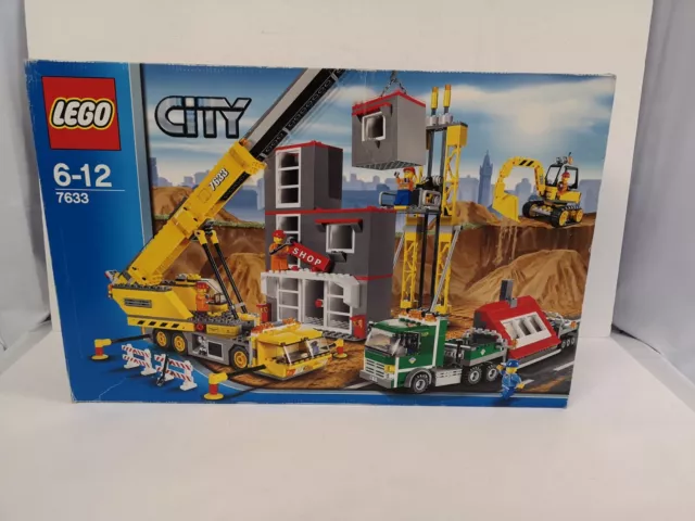 Lego City Constructions Site 7633 Set New Opened box Retired  WC