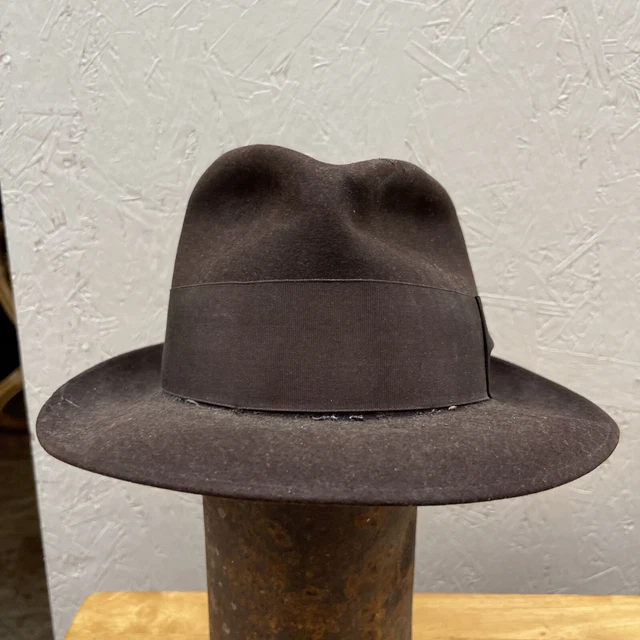 Vintage Knox New York Brown  Fedora Hat