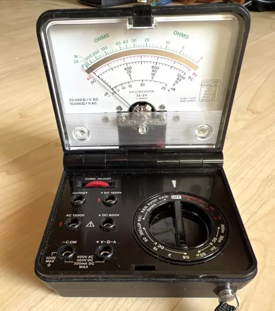 Micronta 22-211 Analog Multimeter