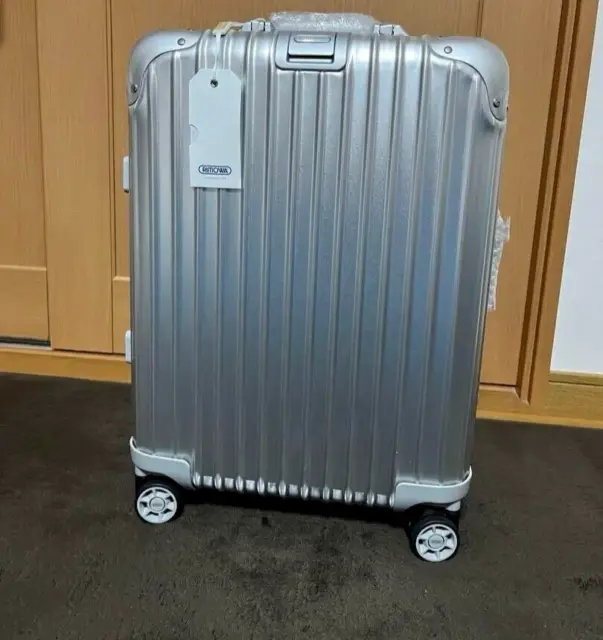 Rimowa Topaz Topas 34L Silver 4-wheels Carry Case Suitcase