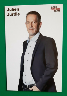 CYCLISME carte directeur sportif JULIEN JURDIE équipe AG2R prévoyance 2011 