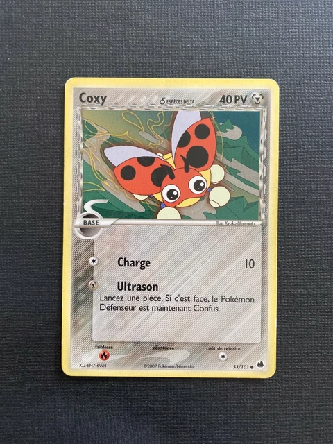 Carte Pokémon Coxy 53/101 – Commune – Bloc EX Ile des dragons – VF - BE