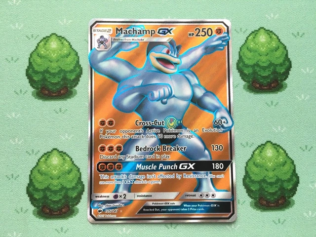 Pokemon - Machamp GX - 135/147 - SM brennende Schatten - volle Kunst