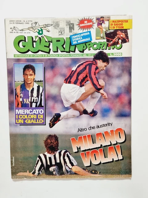 Magazine Guerin Sportivo 32-1998 – Baggio à L'Inter Et Pantani Vainqueur Du Tour