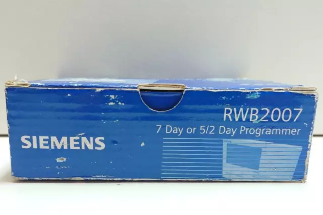 Siemens RWB2007 Twin Channel Digital 7 Day Programmer BNIB