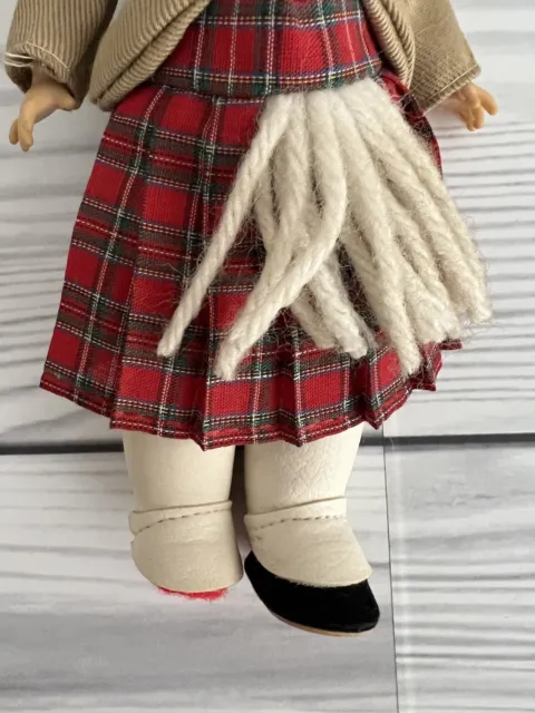 Vintage Shirley Temple 1982 IDEAL 8" Scottish Kilt Wee Willie Winkie Doll Toy 3