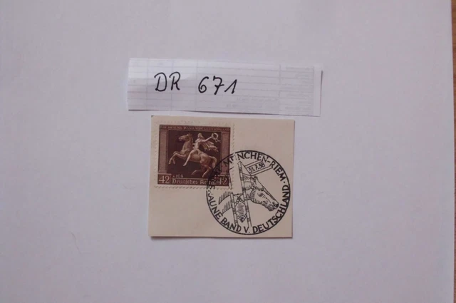 Deutsches Reich MichNr. 671, gestempelt