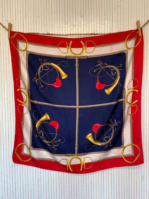 Foulard Vintage - Carré de Soie | Zone Vintage