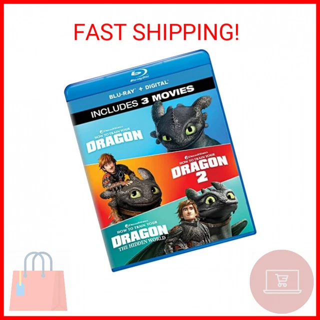 HOW TO TRAIN Your Dragon 3Movie Collection [Bluray] 19.18 PicClick