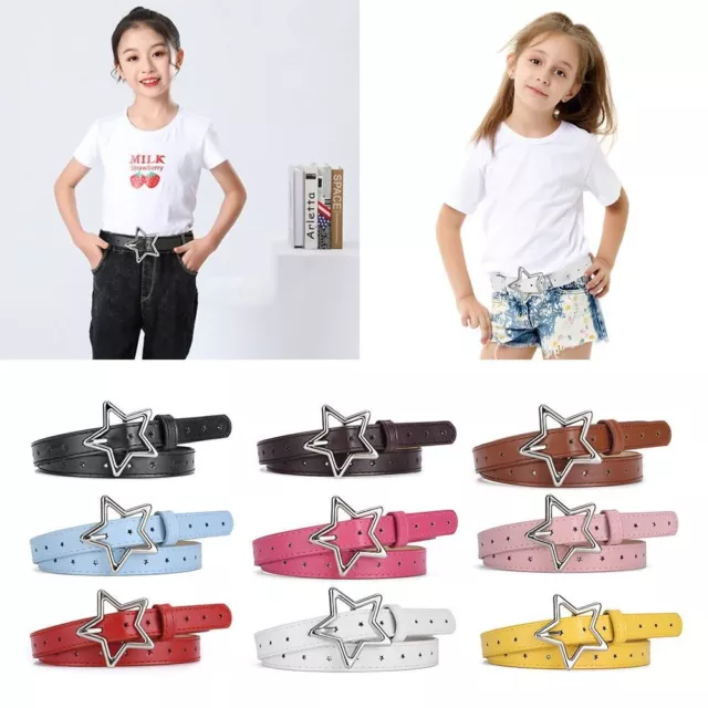 Thin Belt Dress Jeans Belts Corset Buckle Belts Waist Belt  Children Kids