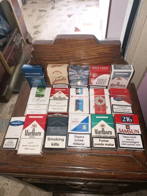 pacchetti sigarette Vintage Vuote 3