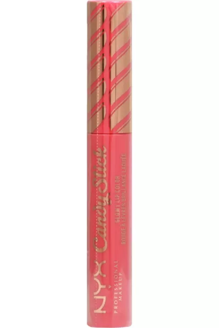 NYX Caramelo Slick Glowy Brillo de Labios Sandía Taffy 02 Labios