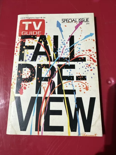 Tv Guide, Sept 18-24 1976 Fall Preview Special Issue