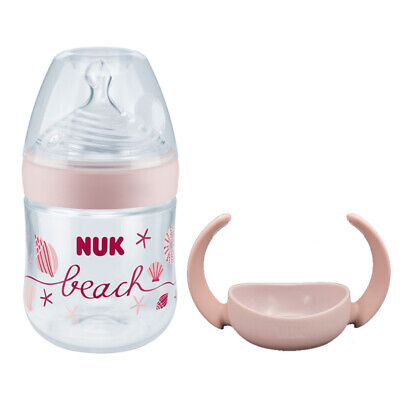 NUK NEU original verpackt NUK Nature Sense Babyflasche 150ml mit Trinksauger 0-6Mo. 