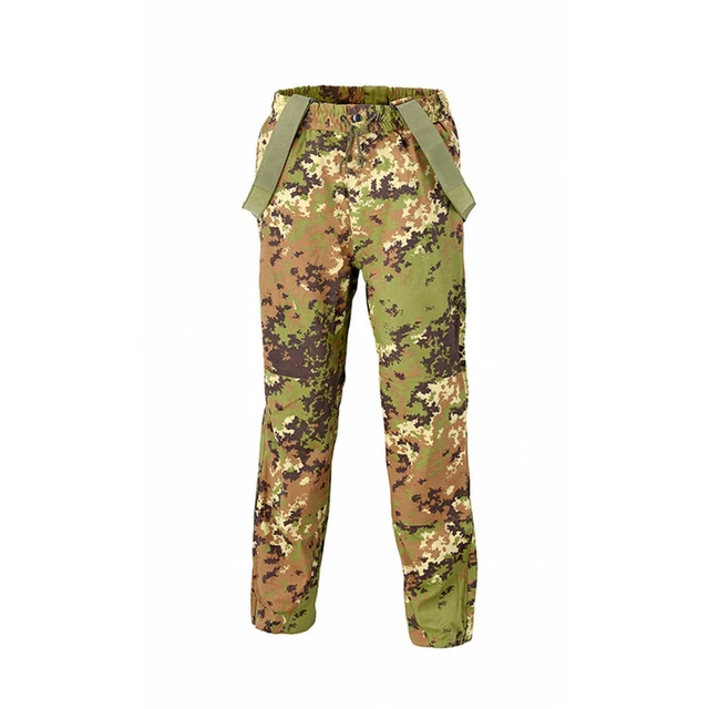 Pantalon Imperméable Gore-Tex Camouflage Armée Italienne - Original, Neuf Avec étiquettes