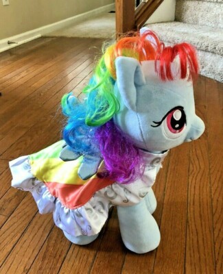 rainbow dash plush build a bear