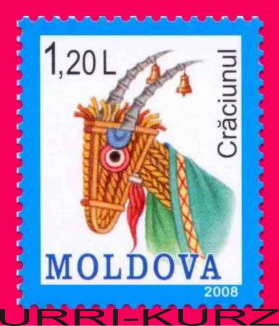 MOLDOVA 2008 Winter Holiday Celebration Christmas Folk-Lore Traditions 1v Mi638