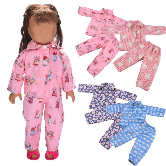 animato Pigiama bambola carina Vestiti ragazza 43cm Accessori per vestiti